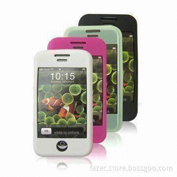 Cases, Made of 100% Silicone Rubber, Available in Different Sizes